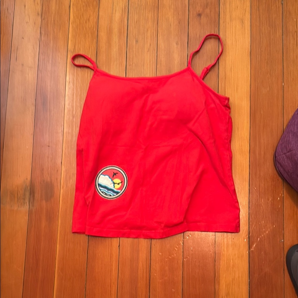 Roaman's Red Camisole Top